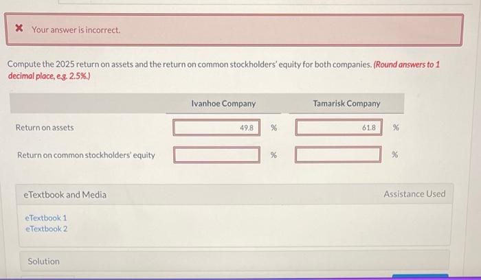 as of December 31,2025 , and December 31,2024. Condensed Income Statement For