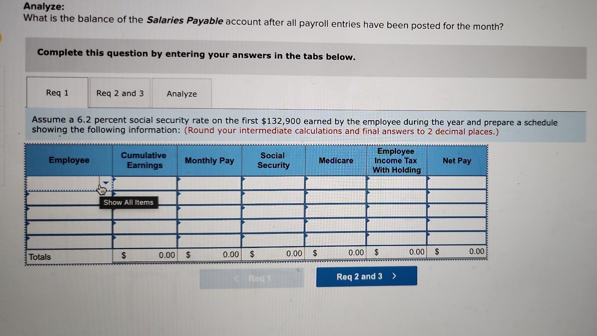 10-5, 10-6, 10-7 Delta Company pays salaries and wages on the last
