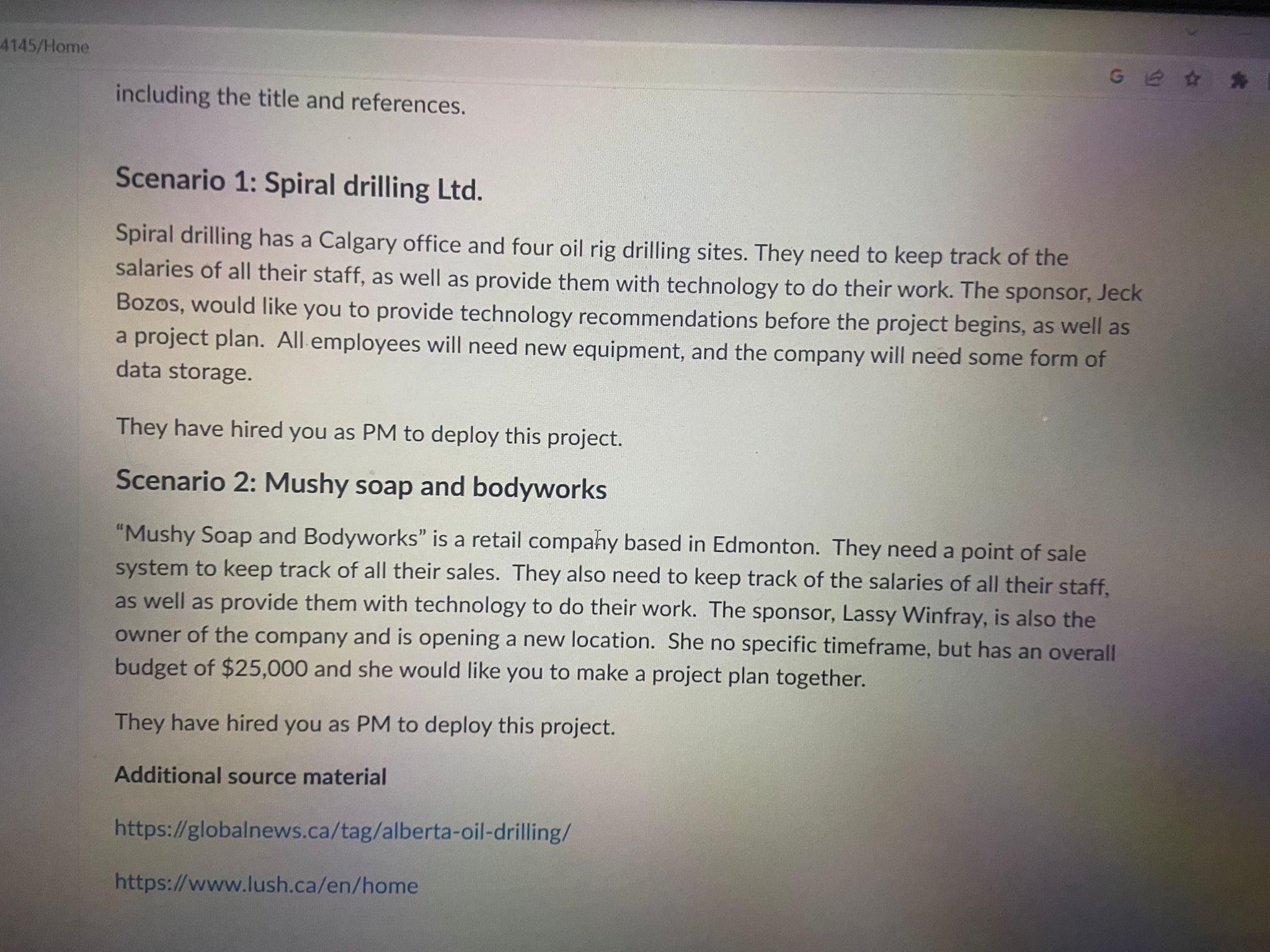 map the major sequential components of IT project management as it relates