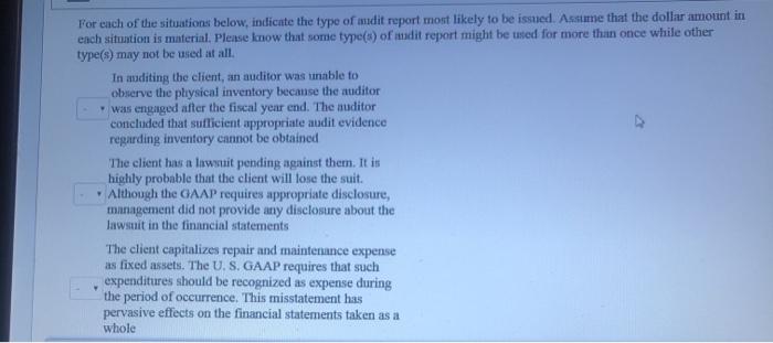 performs the following audit procedures on the inventory of a client in