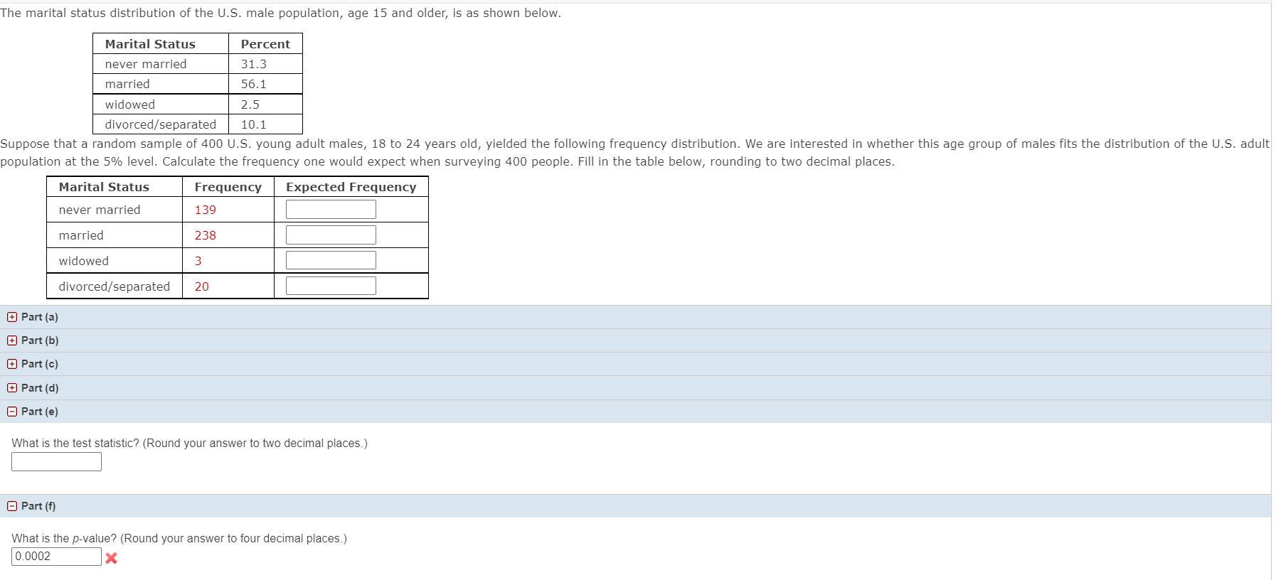 areas are not needed to be shown to answer part e)Only need