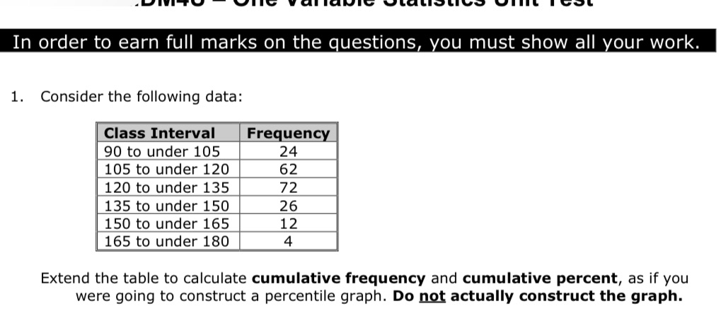 2. Name a major difference between a bar graph and a histogram?3.