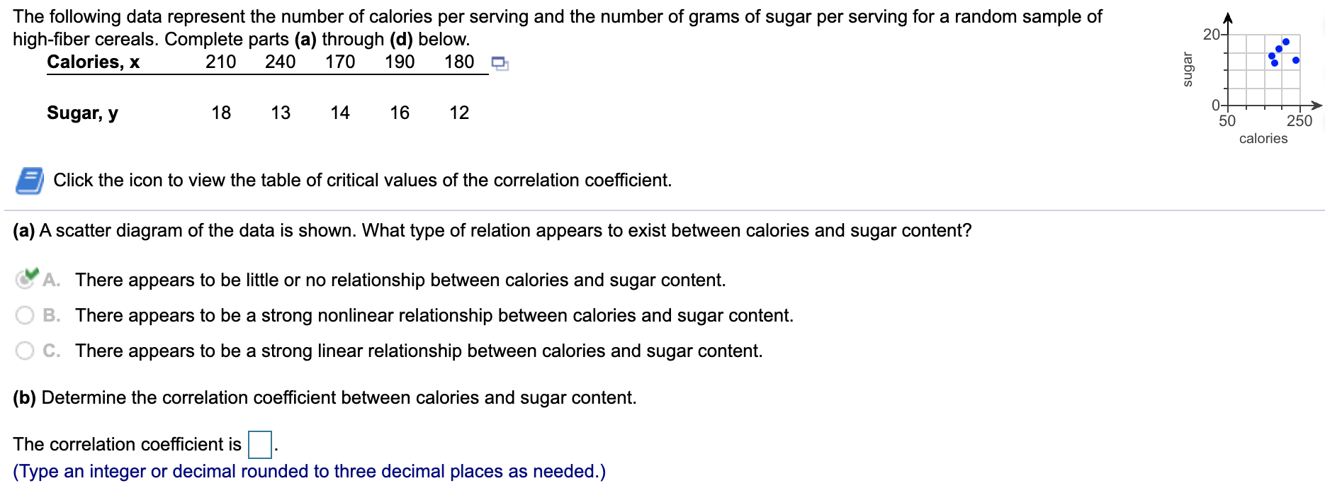 length of eruption for 8 randomly selected geyser eruptions. Complete parts (a)