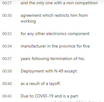 of transistors, 00:12 as a production supervisor for 15 years. 00:15 He