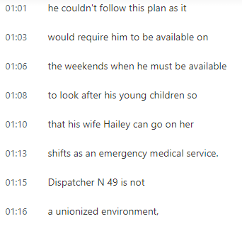 workforce. 00:20 He is also the only member of the 00:23 production