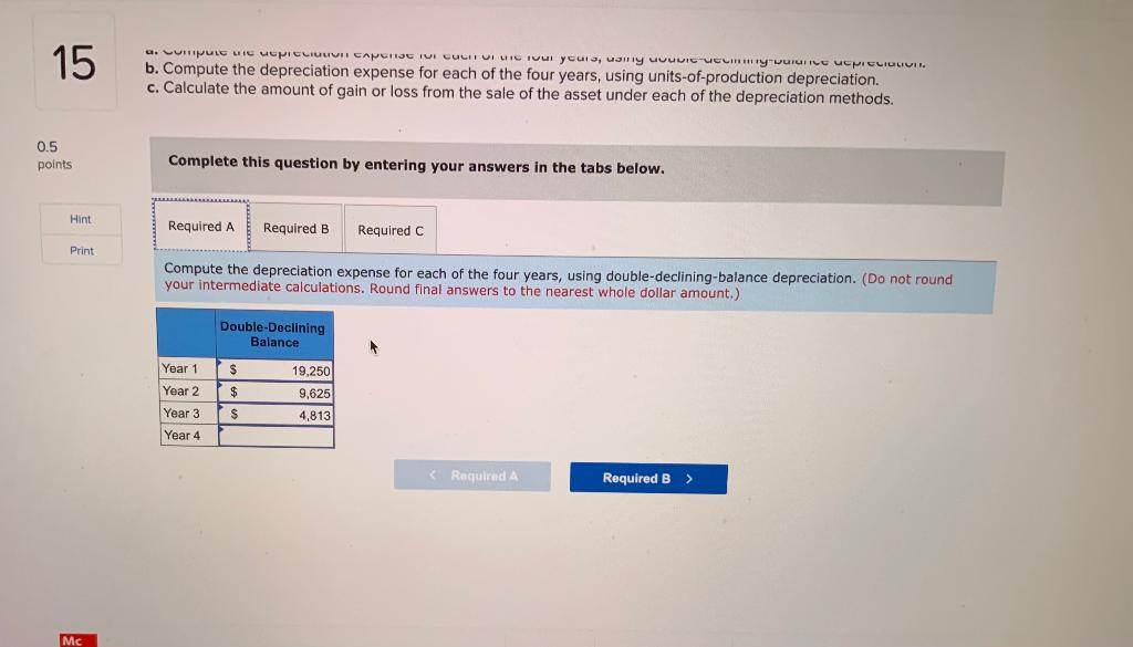 Calculate double-declining-balance depreciation and show how it affects financial statements . 2-11