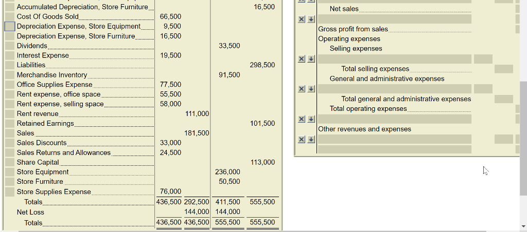 classified multi-step income statement on the right. Income Statement Debit Credit Zcom