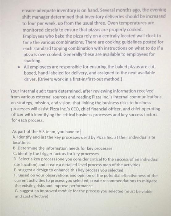 despite favorable market testing of its products/recipes. The company's strategy has traditionally