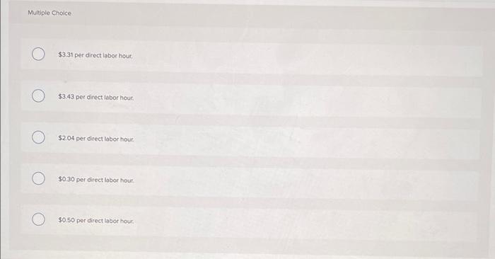 to Spurrier Company's budgeted amounts for next year. Budgeted Data: Overhead costs