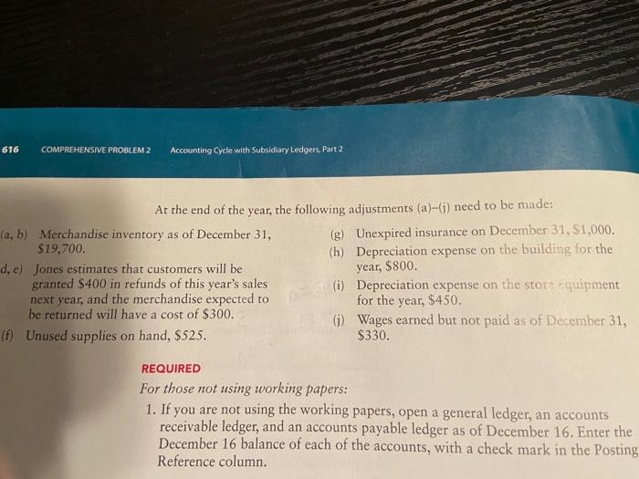 Dec. 16 Received payment from Lucy Greene on account, $1.760. 16 Sold