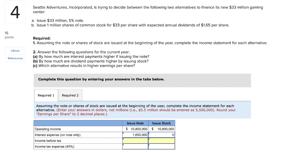 please answer question 4 and 3 , with all the different parts