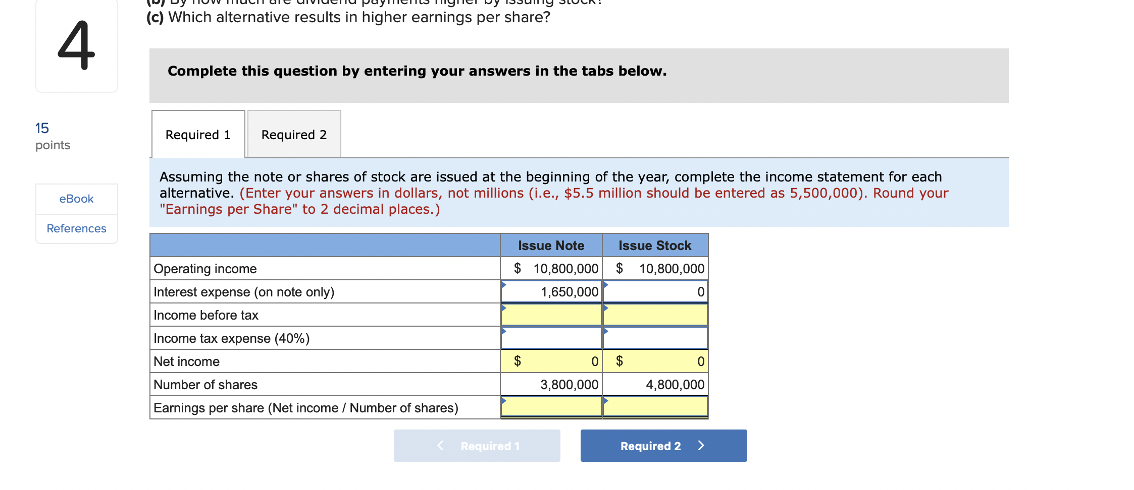 to complete. thanks 4 Seattle Adventures, Incorporated, is trying to decide between