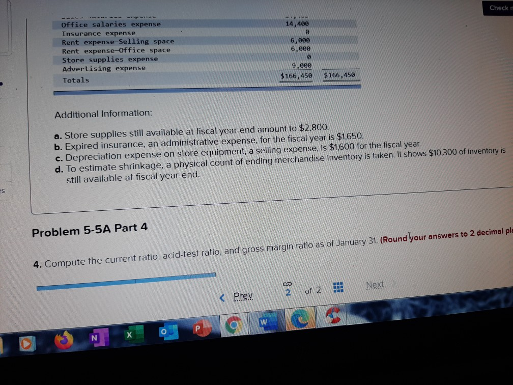 following unadjusted trial balance is prepared at fiscal year-end for Nelson Company.