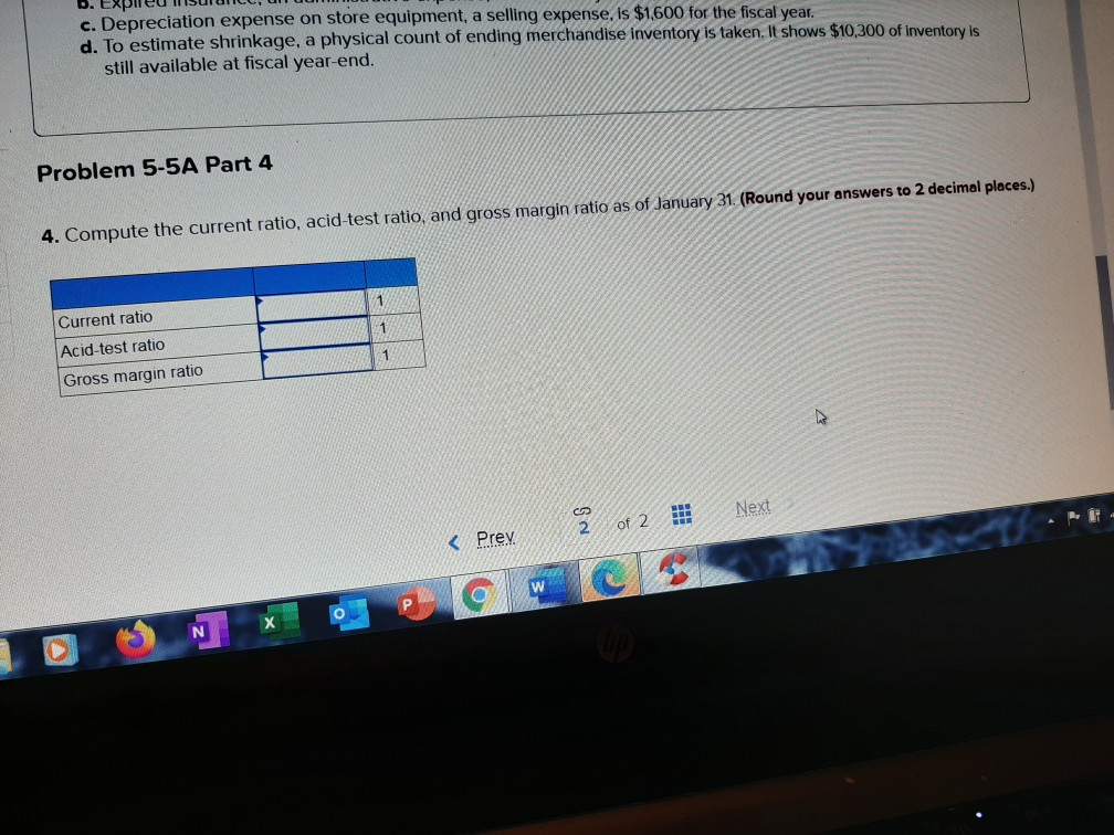 Nelson company uses a perpetual inventory system. It categorizes the following accounts