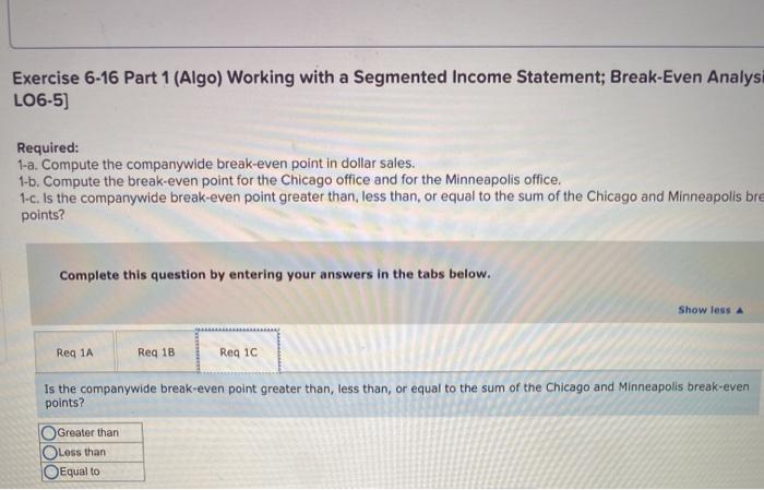 clinics. The firm has two offices--one in Chicago and one in Minneapolis.