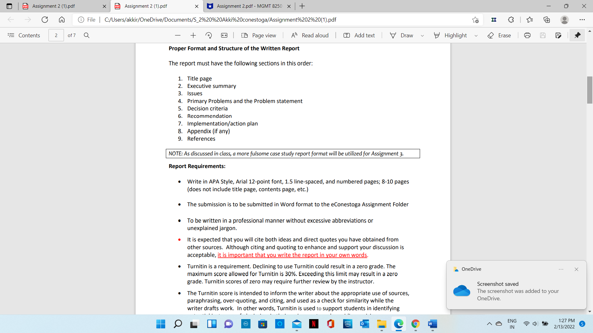  D Per Assignment 2 (1).pdf X PRE Assignment 2 (1).pdf X