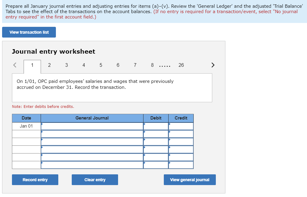 Please help! I only need the journal entries and the trial balance.