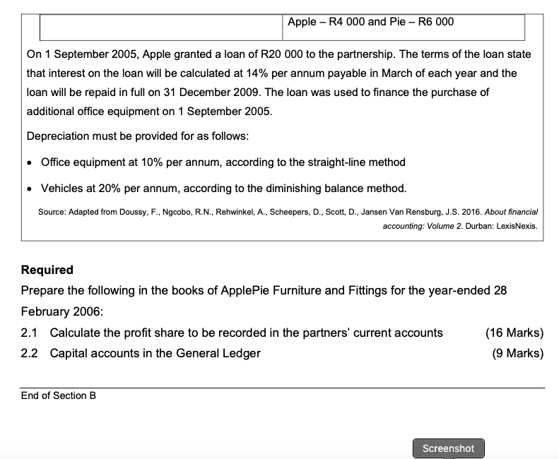 Apple and Pie's Partnership On 21 February 2005, Apple and Pie decided