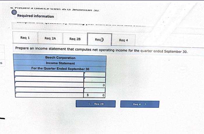 30th is shown below: Beech Corporation Balance Sheet June 30 Assets Cash