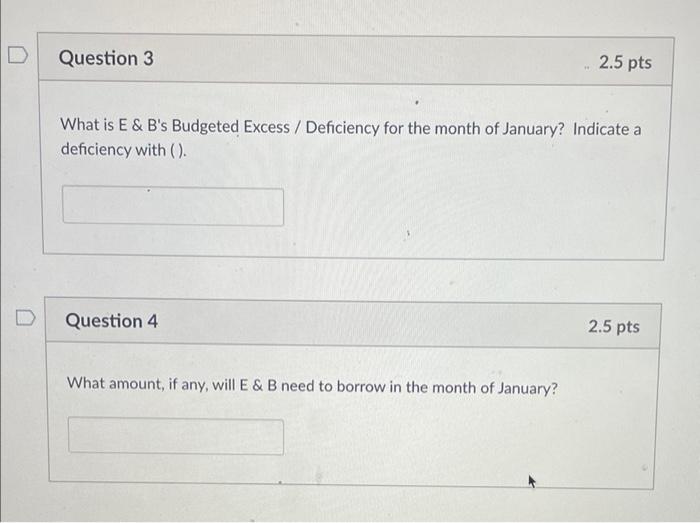 director, has received budget information from several managers and is preparing the