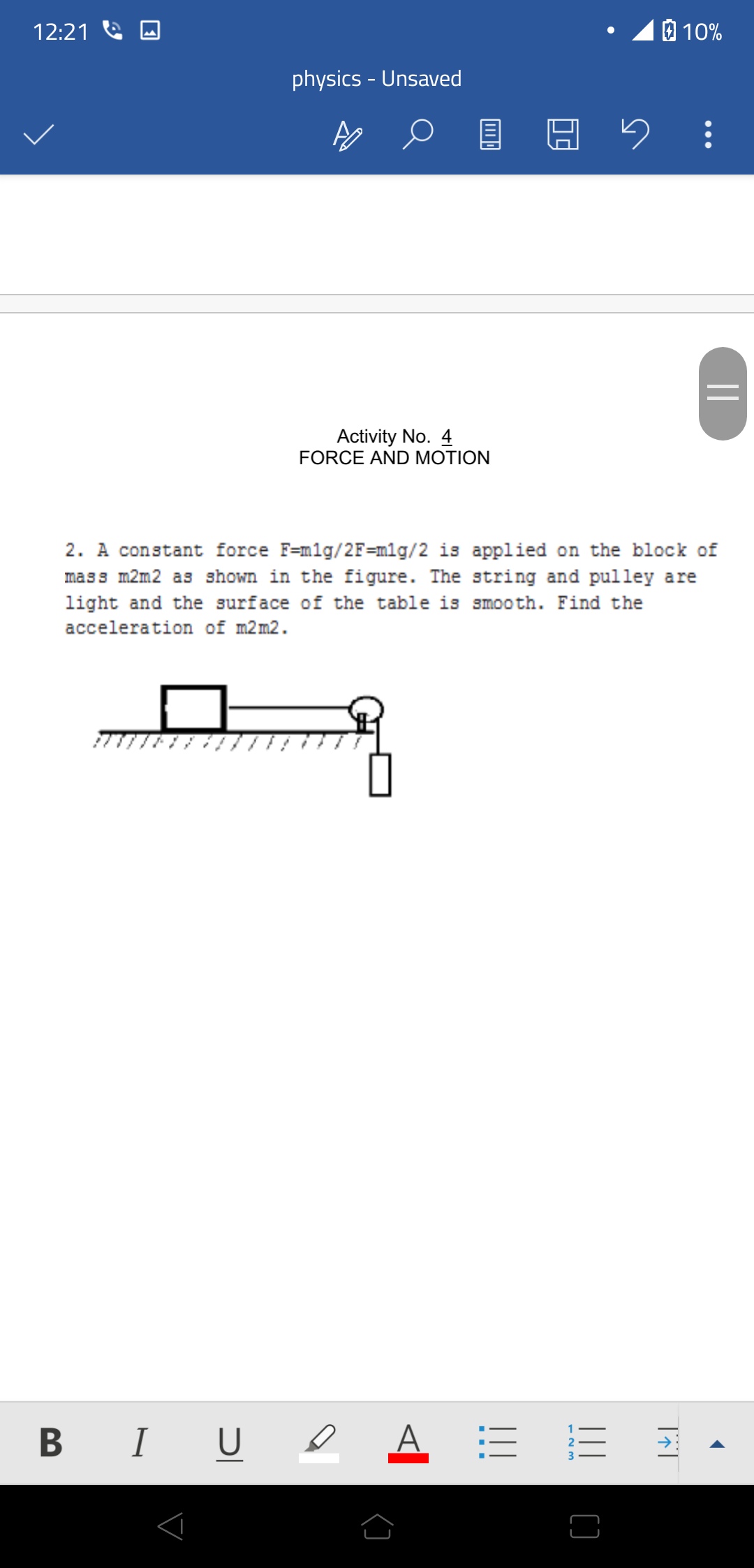 . . ACTIVITY No. 3B Acceleration Due to Gravity, g I. Objective: