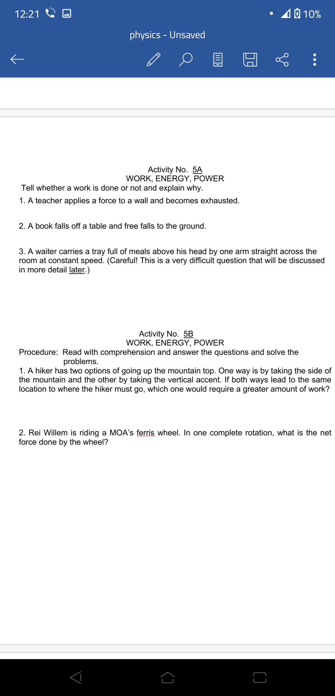 To be able to compute the compute the experimental value of g
