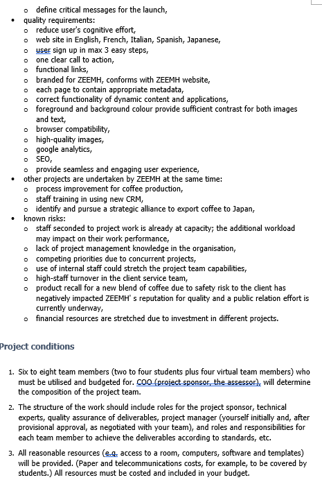 past, are currently underway, or planned for the future that will or