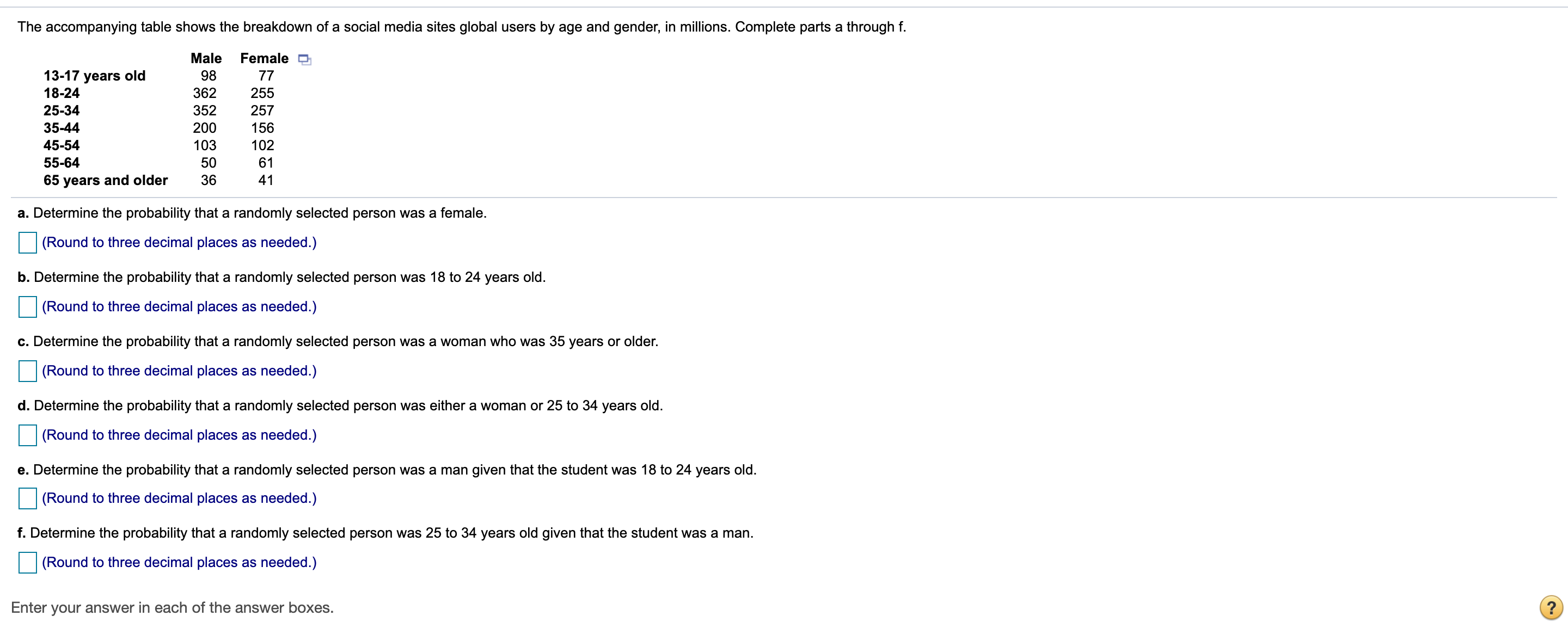 probabilities. Event A Event 3 p1 :1 2:2; Event c 4 17