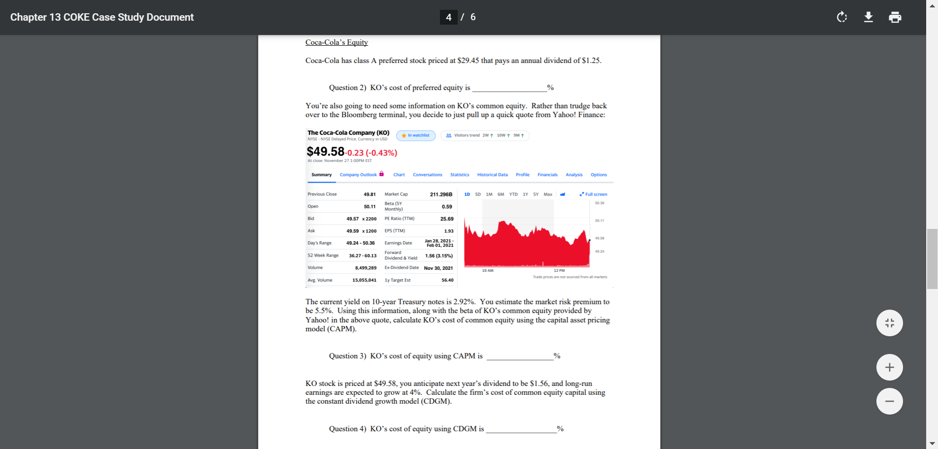anchor bottler Coca-Cola Refreshments, is considering launching a new product. This new