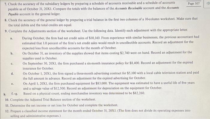 20X1. This project will give you an opportunity to put your knowledge