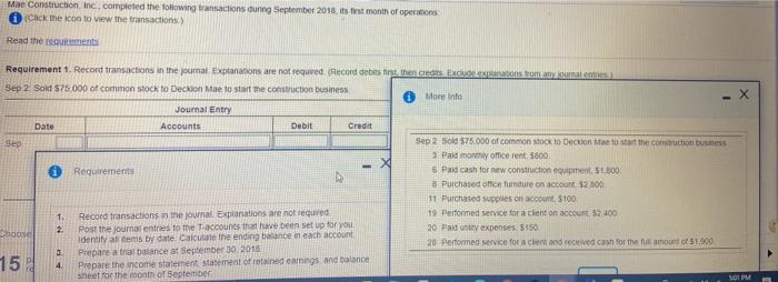 has been analyzed for you an example (ock the icon to view