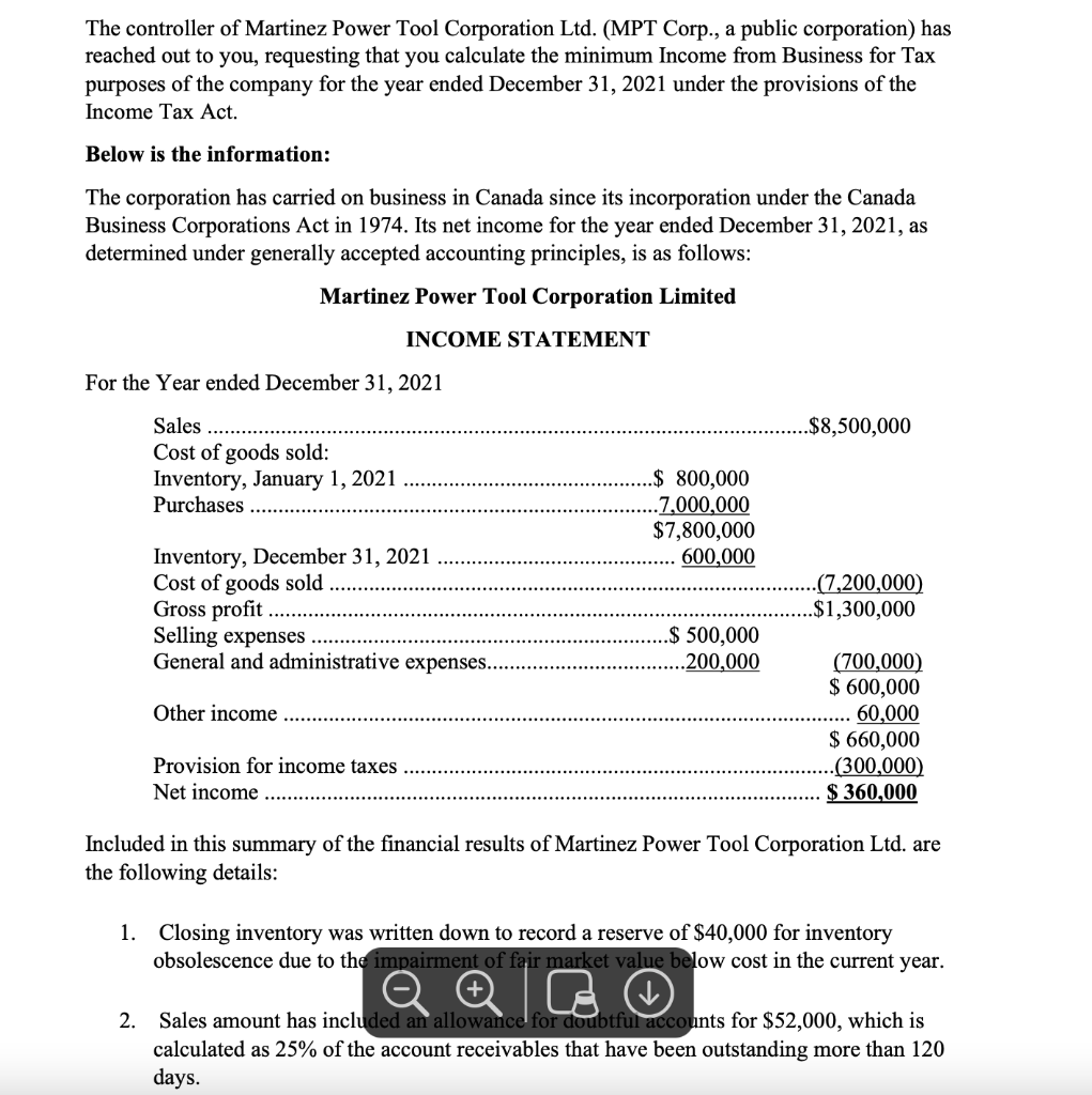 ' Please answer with all of required steps. The controller of