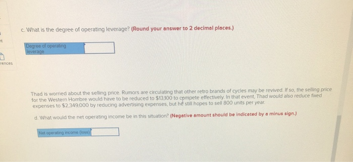 unit Fixed expenses 80,000 units 50 per unit 20 per unit 6