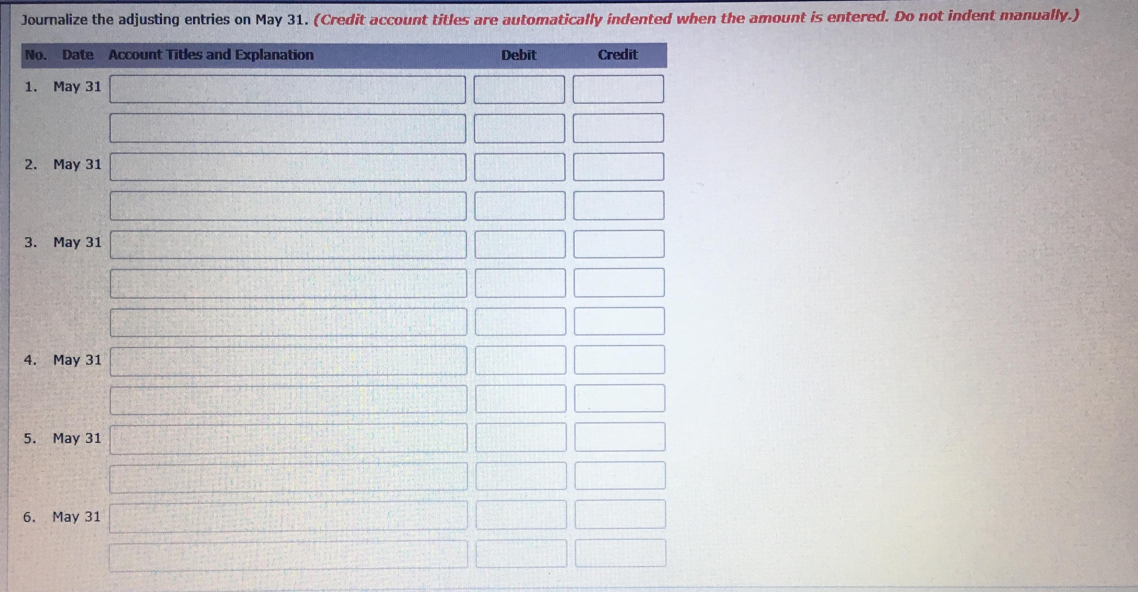 Salaries and Wages Expense No. 726 Date . . Explanation Ref. Debit