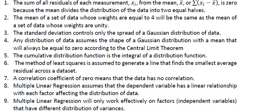 Answer if true or false . The sum of all residuals of