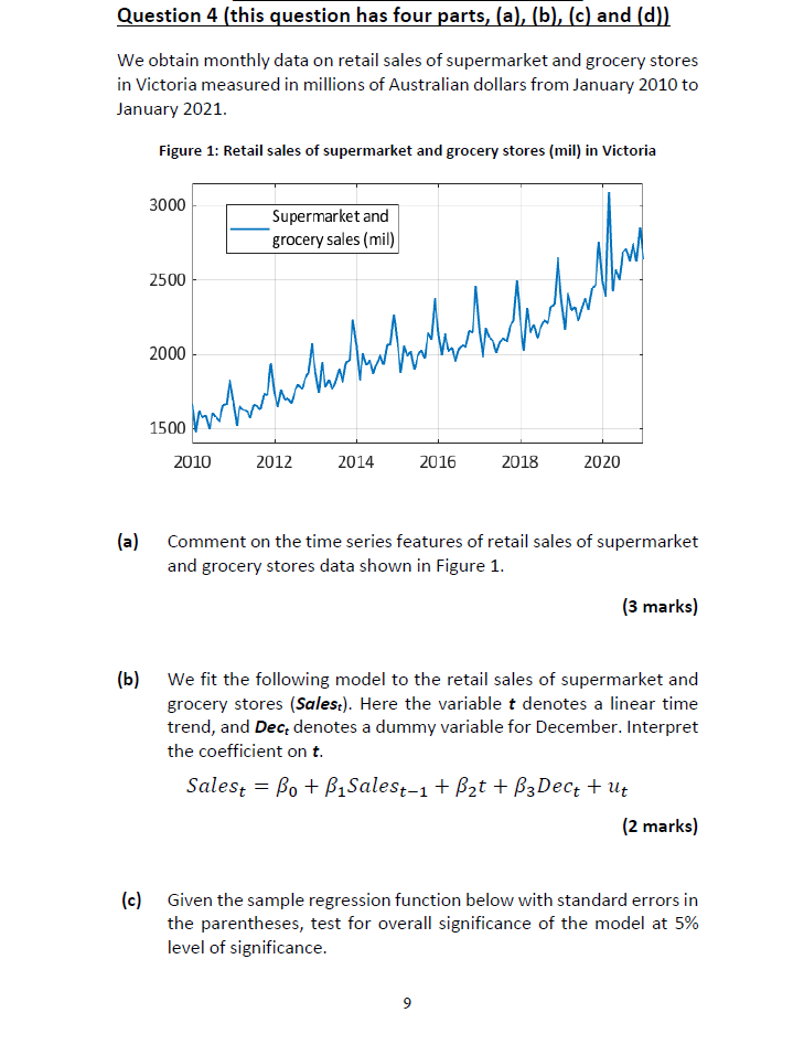 Question 4 Question 4 (this question has four parts, (a), (b), (c)