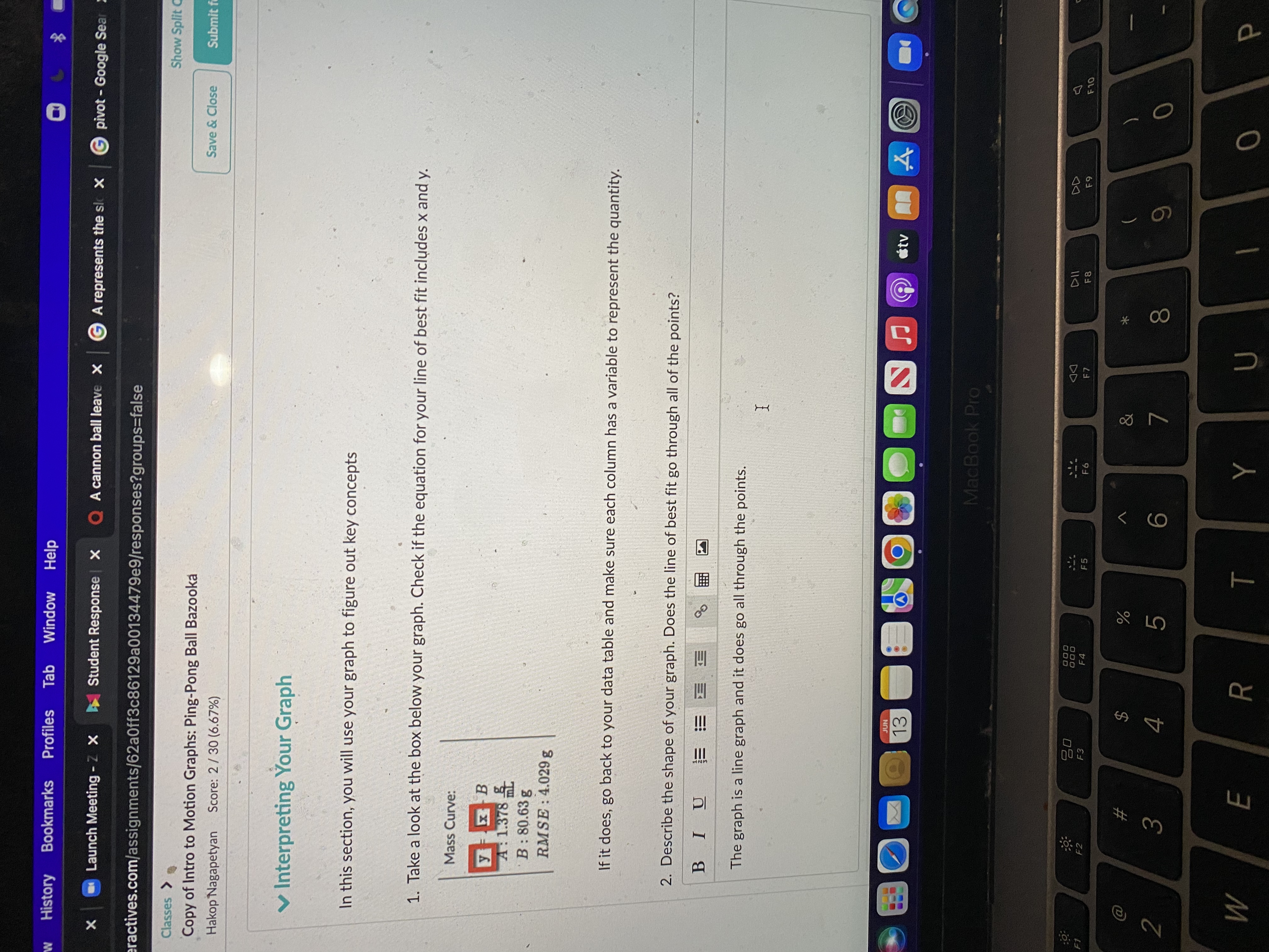 also write this as v = where Ax is the change in