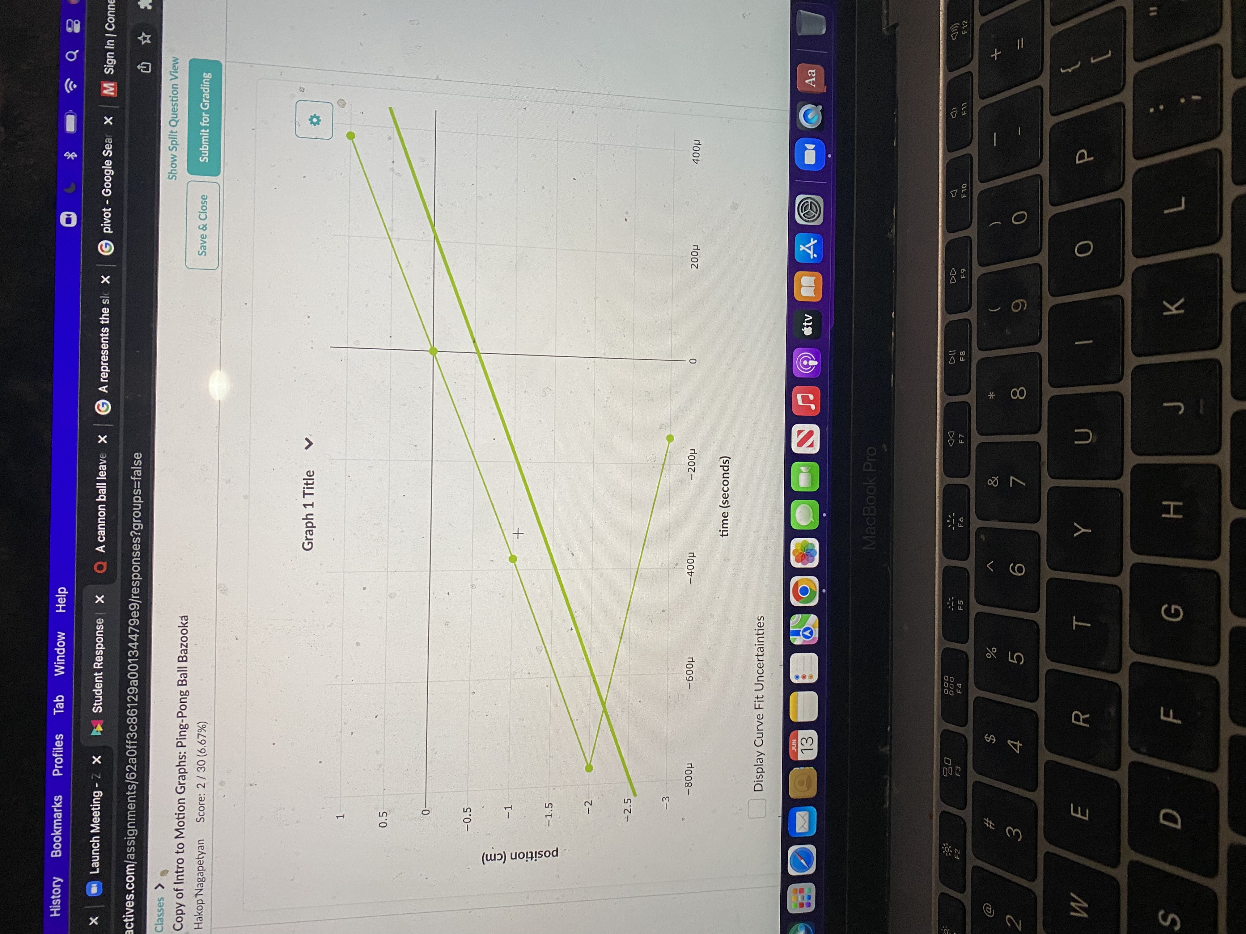position, At is the ti JUN 13 MacBook Pro C F5 F6