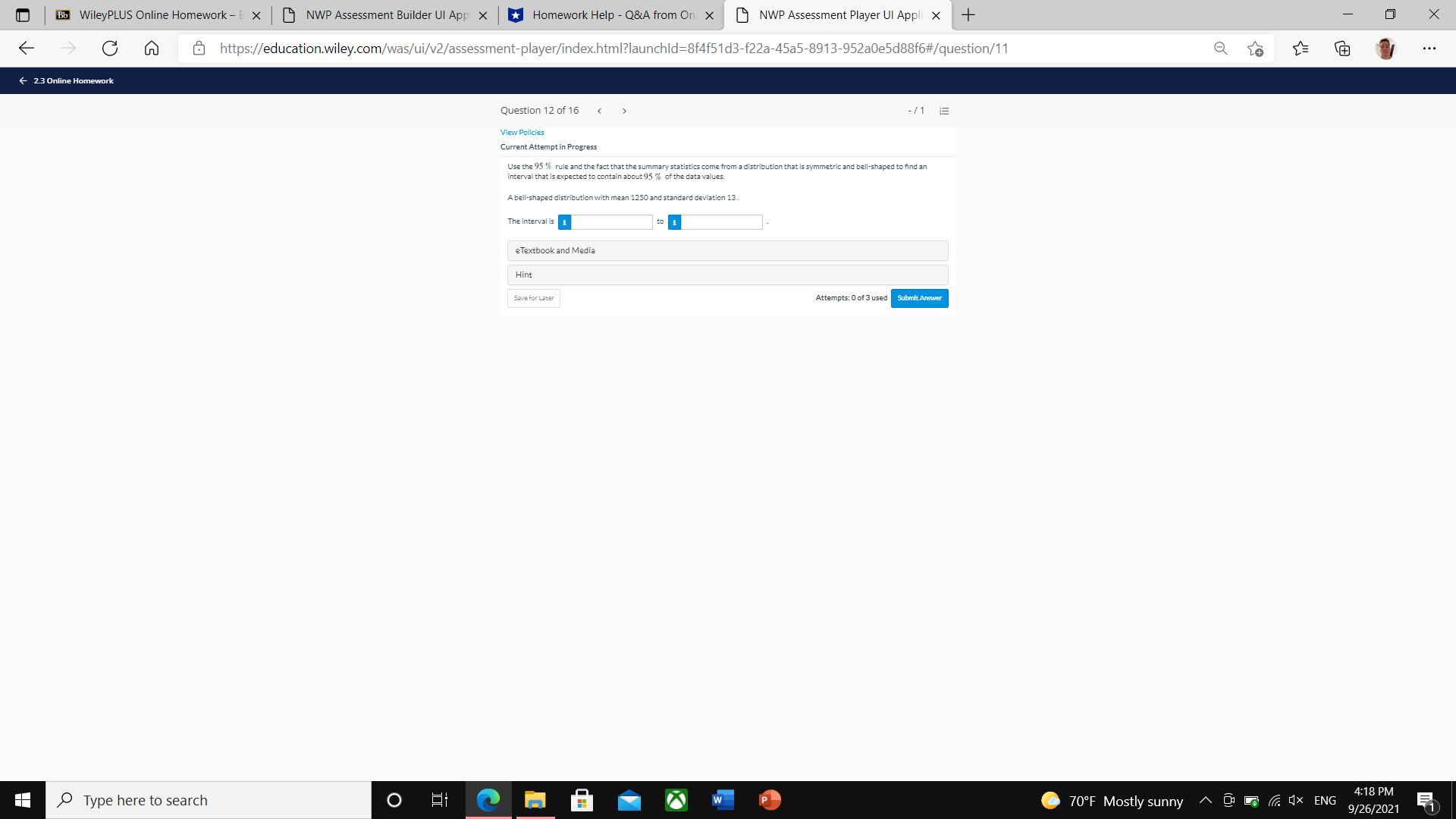 App X Homework Help - Q&A from On x NWP Assessment Player