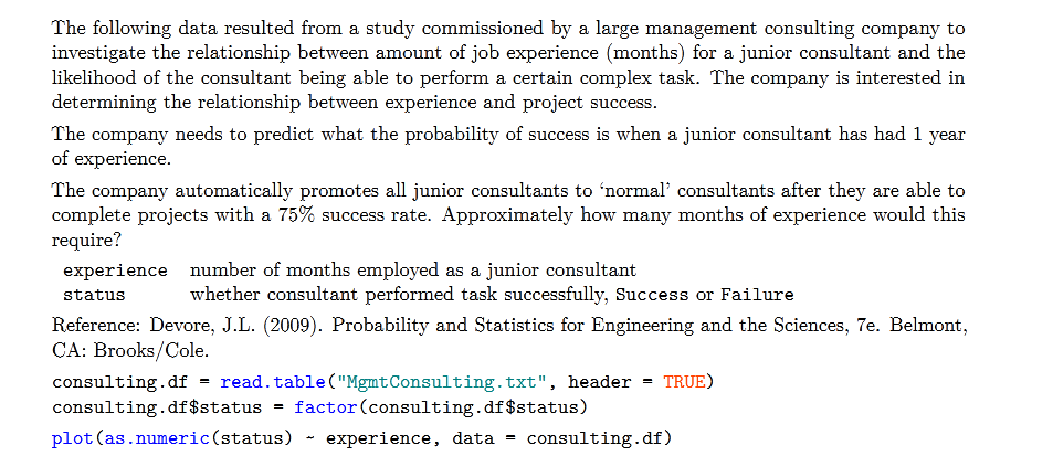 please answer 6.1 only The following data resulted from a study commissioned