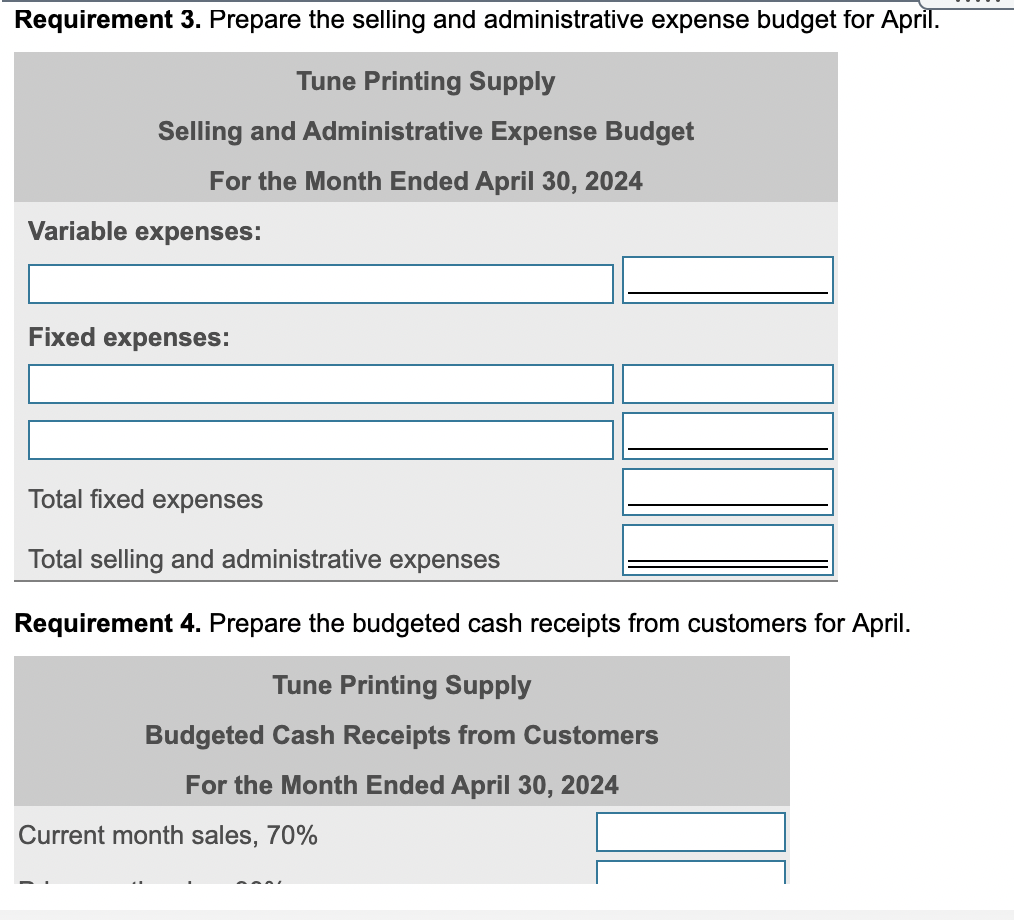 on Chegg. thanks!!!!!I appreciate it Tune Printing Supply of Baltimore has applied