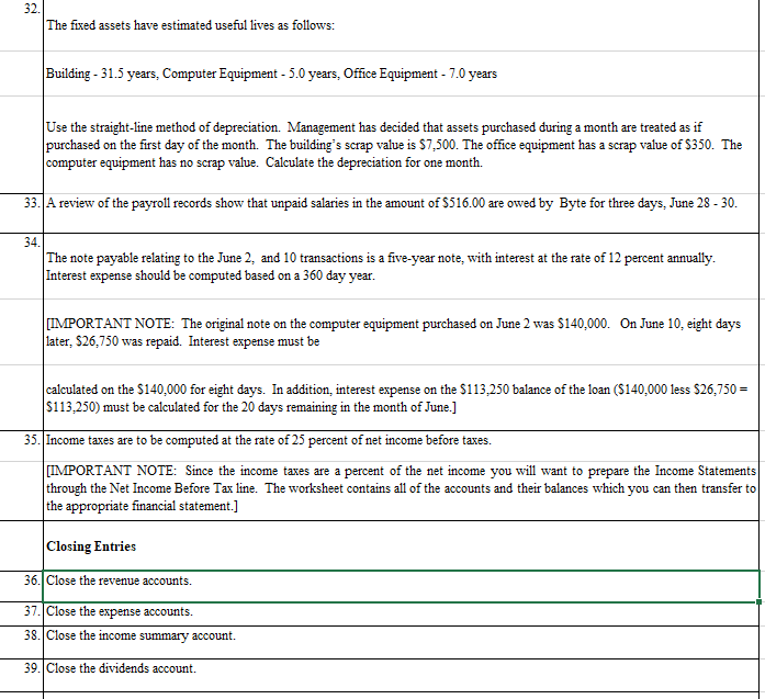 common stock 02. June 1: Byte of Accounting, Inc. issued 2.550 shares