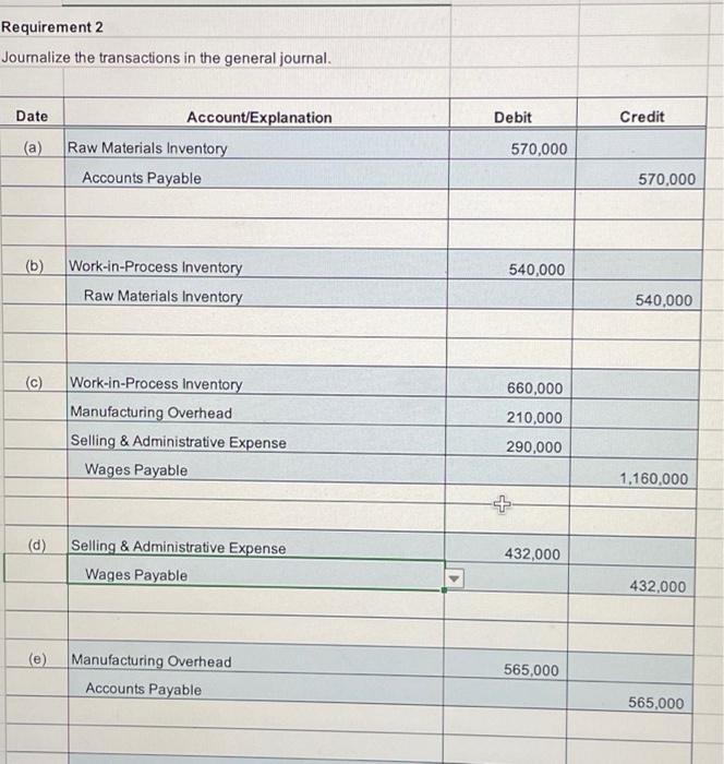 & & \\ \hline 6 & Raw Materials Inventory & $75,000 \\