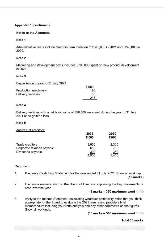 me Case Study 1 The CEO of Tromerag Plastics Limited (TPL) stared