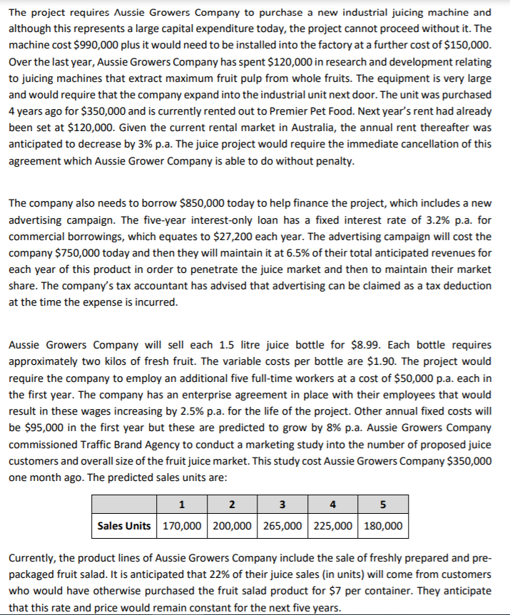  Q) Present a detailed net cash flow table based on the
