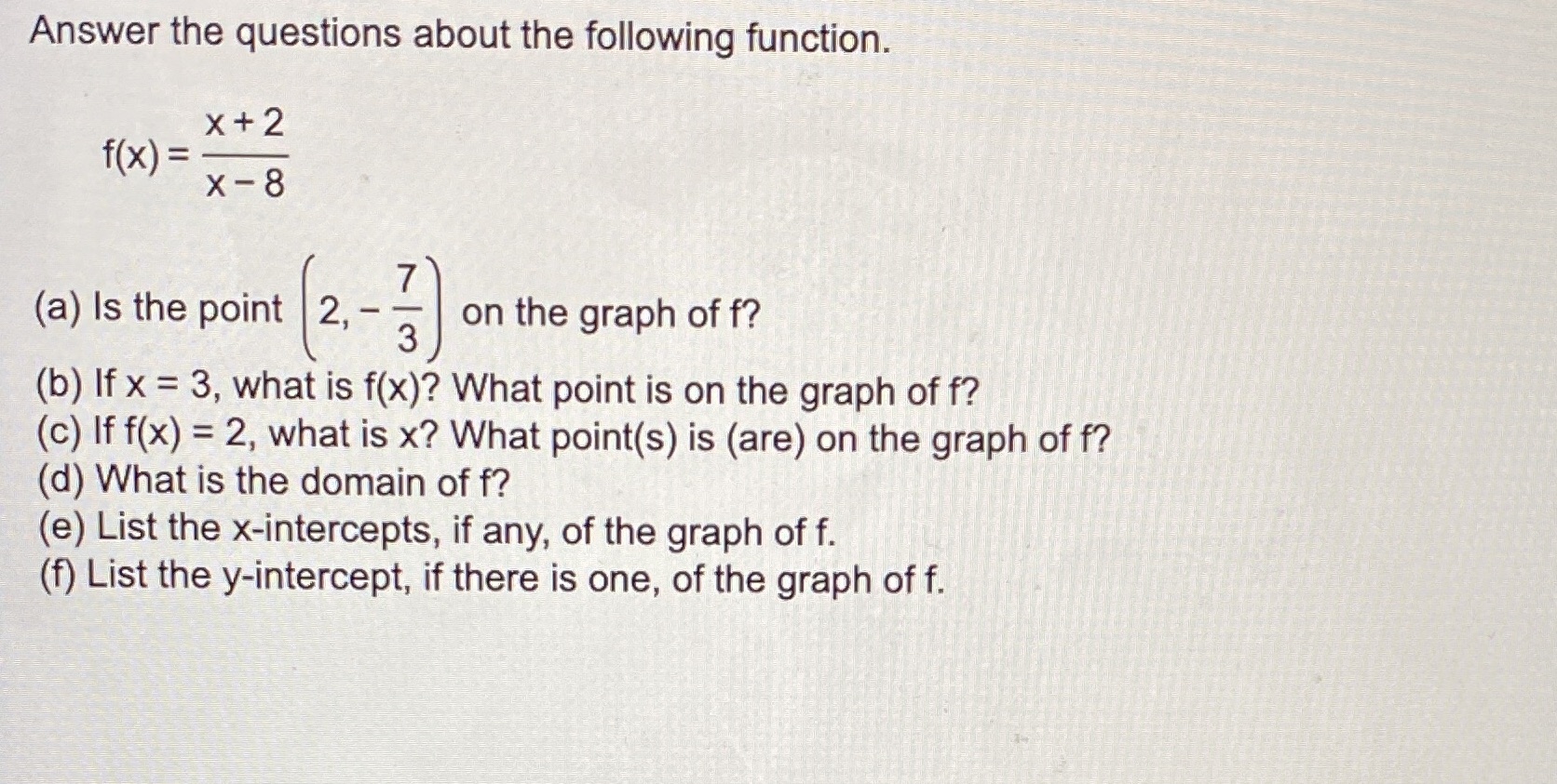 I need help on this question Answer the questions about the following