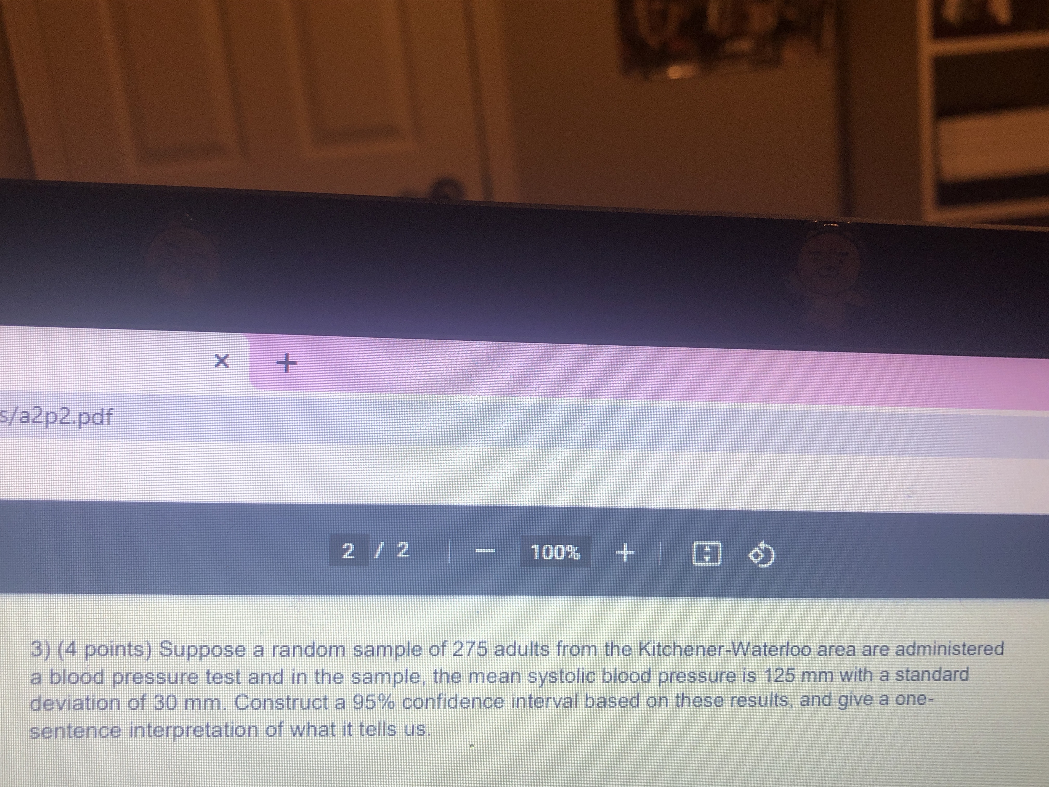  X s/a2p2.pdf 2/2 100% + 3 0 3) (4 points) Suppose