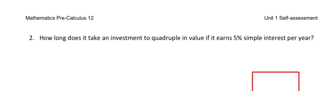 Could you please explain with every single detail and formula thank you