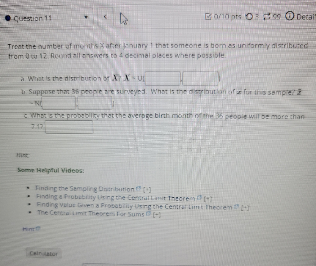 please show step by step Question 11 0/10 pts 0 3 #