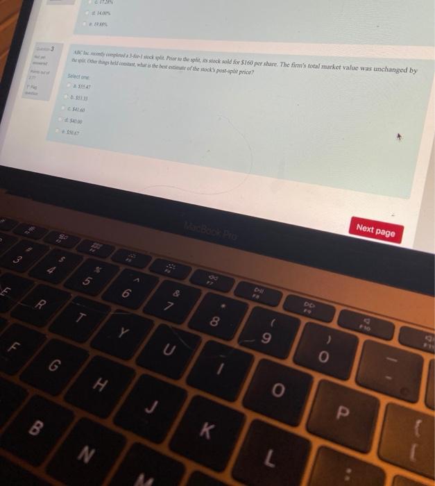  do stock it or the split, is stock sold for 5760